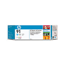 CARTUCCIA D'INCHIOSTRO HP 91 CIANO CHIARO, DA 775 ML CON INCHIOSTRO HP VIVERA