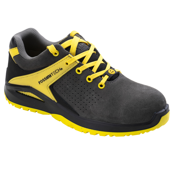 Calzatura di sicurezza S1P Kandhar grigio/giallo N 39 Rossini