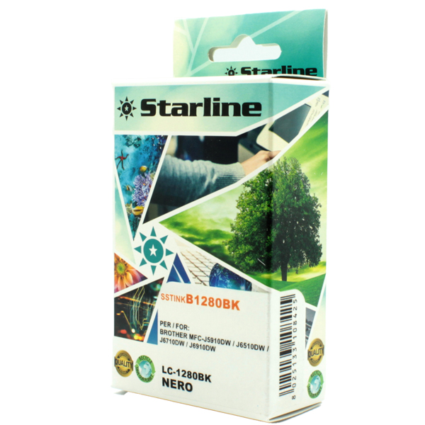 CARTUCCIA INK NERO PER PRINT C/BROTHER LC 1280
