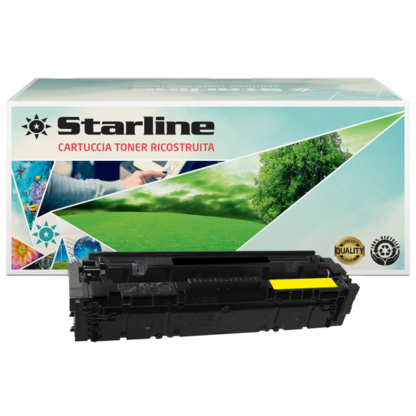 Cartuccia Starline Ric Giallo per HP Color LaserJet Pro M254 (203A Series