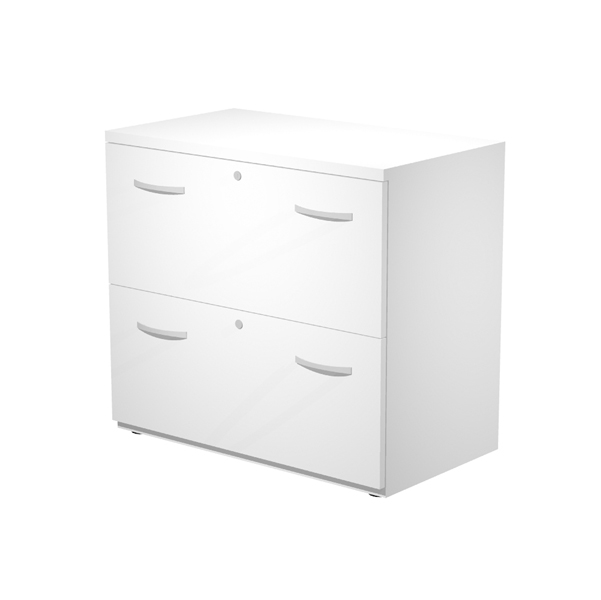Classificatore 2 cassetti per cart.sosp. 80x46x73cm Bianco - AGORA'