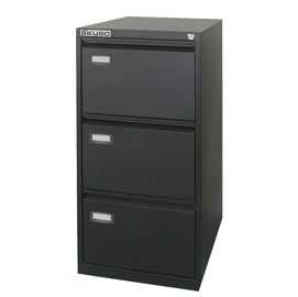 CLASSIFICATORE Kubo 3 CASSETTI per CART. SOSPESE NERO H 101cm