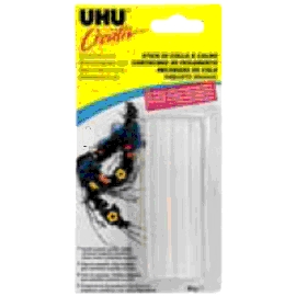 COLLA A CALDO DIAM. 7MM 60GR PER BASSA TEMPERATURA CONF 5 PZ UHU