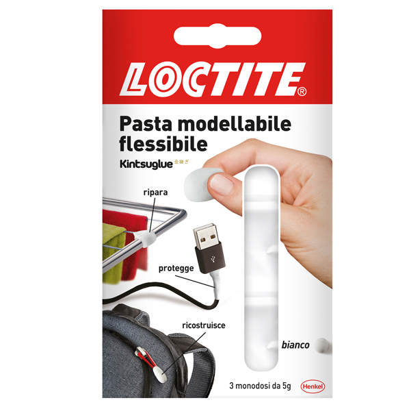 Colla Kintsuglue 3x5g bianco LOCTITE