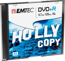 CONF. DA 10 PZ DVD+R EMTEC4,7GB 16X SLIM CASE