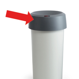 COPERCHIO ad ANELLO GRIGIO MODO Round Rotho (Delist