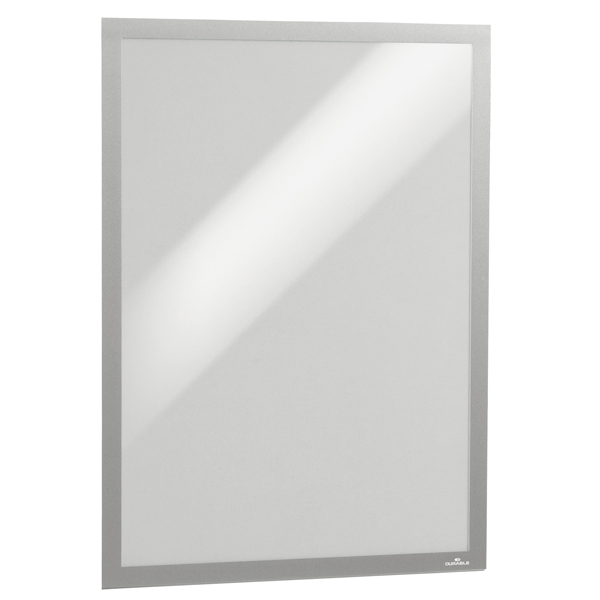 Cornice adesiva DuraframeÂ® Poster 50x70cm argento 5054-23 DURABLE
