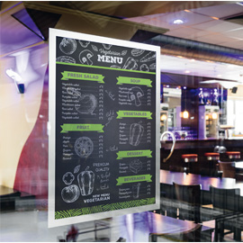 Cornice Duraframe® Sun A3 29,7x42cm argento DURABLE