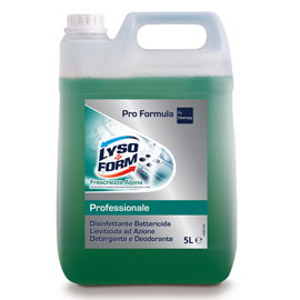 DETERGENTE PAVIMENTI DISINFETTANTE LYSOFORM 5 LITRI FRESCHEZZA ALPINA