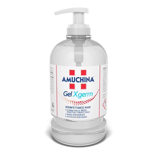 Disinfettante mani Amuchina gel X Germ in dispenser 500ml (delist