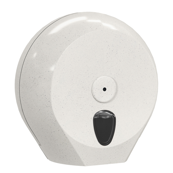Dispenser carta igienica Mini Jumbo plus rotolo D 23cm bianco Woodplastic