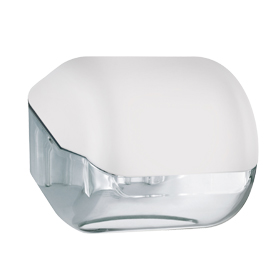 Dispenser carta igienica rt/interfogliata adamello white Ecolored