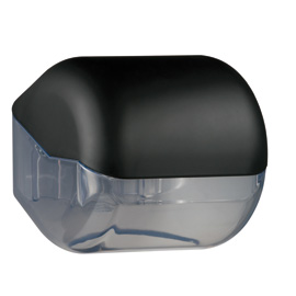 Dispenser carta igienica rt/interfogliata nero Soft Touch