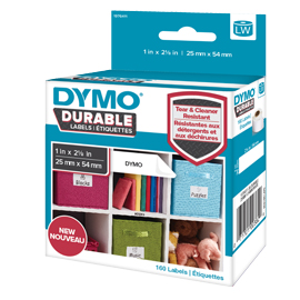 ETICHETTE DURABLE DIM.25X54MM 160X1 RT MULTIUSO