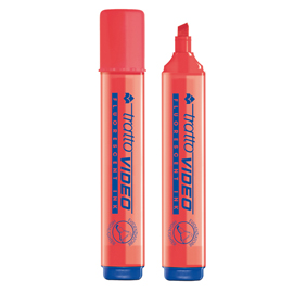 EVIDENZIATORE TRATTO VIDEO ROSSO