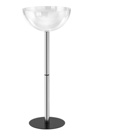 EXPO CONTENITORE con 1 SEMISFERA D 50cm - H96cm