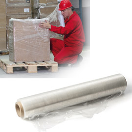 FILM ESTENSIBILE TRASPARENTE PER IMBALLO H50cm 15micron