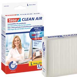 Filtro Clean Air L per stampanti e fax - 14x10cm - Tesa