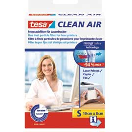 Filtro Clean Air S per stampanti e fax - 10x8cm - Tesa