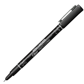 FINELINER PROFESSIONAL FIBER NERO 0,3MM