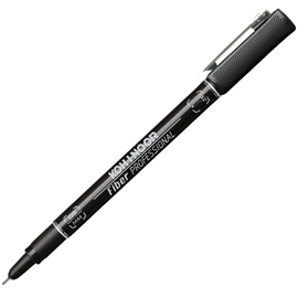 FINELINER PROFESSIONAL FIBER NERO 0,5MM