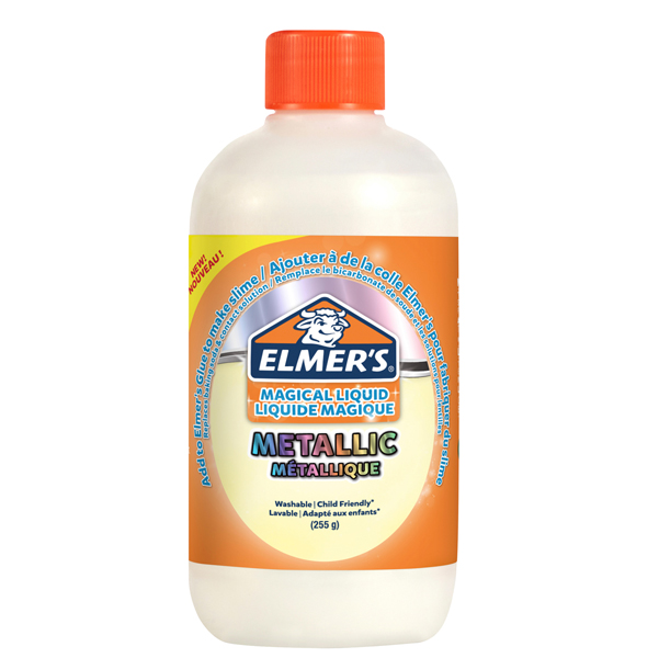 Flacone 259 ml Magical Liquid ''METALLIZZATO'' Slime Elmer's Newell