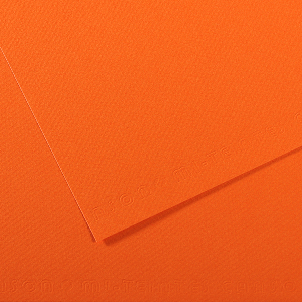 Foglio MI-TEINTES A4 cm 160 gr. 453 arancione