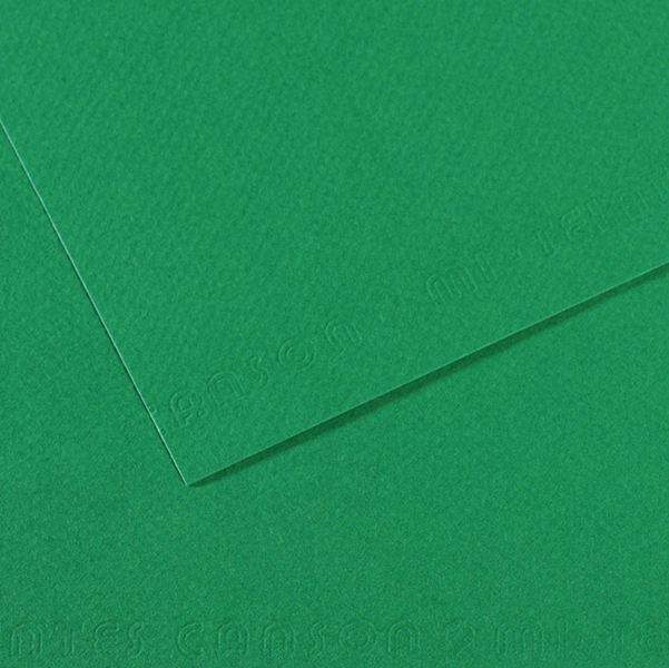 Foglio MI-TEINTES A4 cm 160 gr. 575 verde biliardo