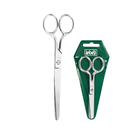 Forbici 056 15cm lama acciaio inox punta tonda LEBEZ