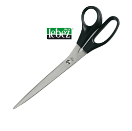 Forbici 4334 Professional 25cm lama acciaio inox impug.asimmetrica LEBEZ