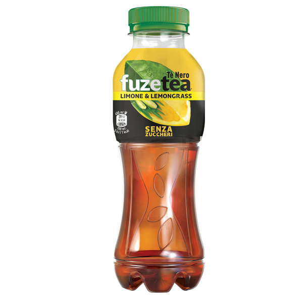 Fuze Tea bottiglia 400ml gusto Limone Zero