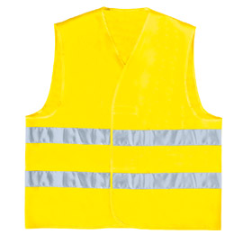 GILET ALTA VISIBILITA' GIALLO FLUO Tg. L