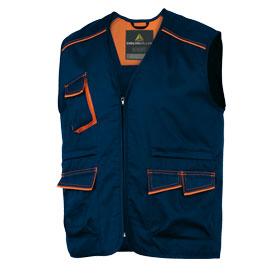 GILET da LAVORO M6GIL blu/arancio Tg. L PANOSTYLE®