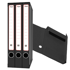 Gruppo raccoglitori Terzetto c/cartelle 25,5x34,5cm dorso 15cm Rexel