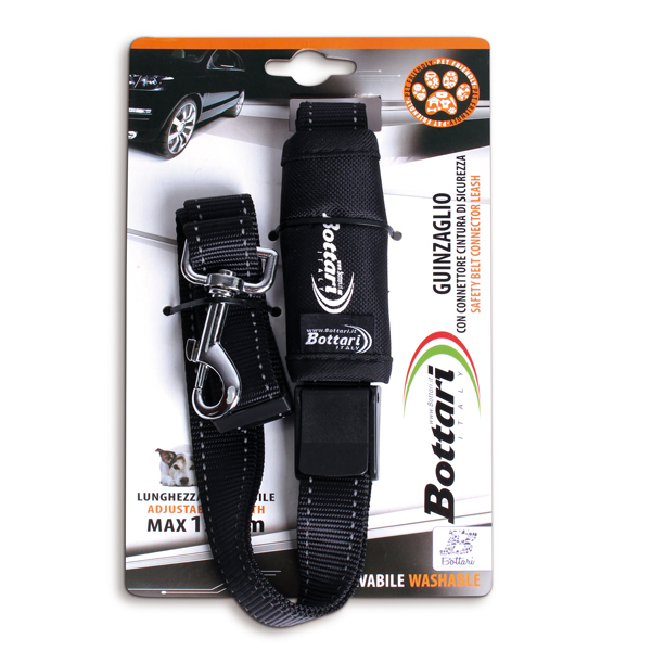 GUINZAGLIO CON CONNETTORE CINTURA DI SICUREZZA