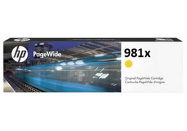 HP 981X INK CARTRIDGE PAGEWIDE GIALLO 10.000PAG