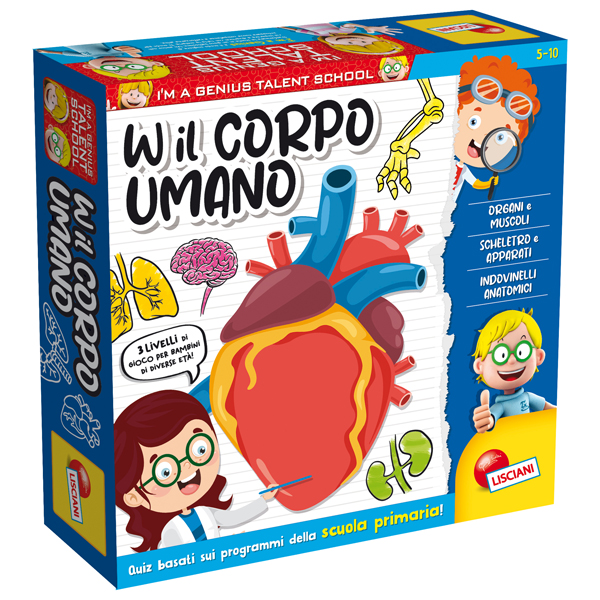 ***I'am a Genius W il Corpo Umano Lisciani