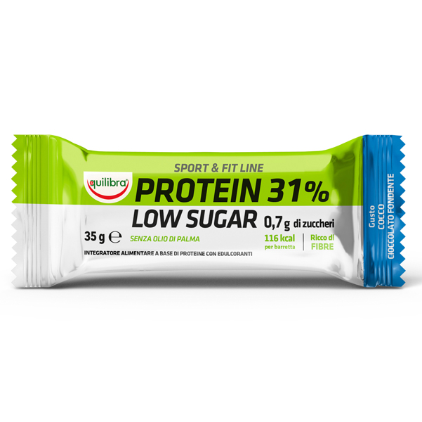 Integratore SportFit LineProtein 31LowSugar CoccoCioccolato 35gr (Delist