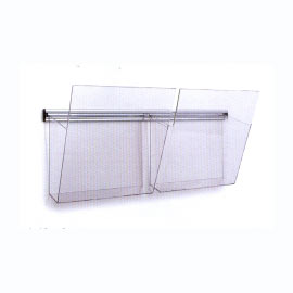 KIT VISION A4 L50cm con 2 TASCHE A4 TRASPARENTI(delist