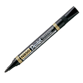 MARCATORE PERMANENTE N850 NERO PUNTA TONDA AMIKO PENTEL