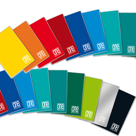 MAXIQUADERNO 210x297mm A4 18fg+1 100gr 10mm c/margine ONE COLOR BLASETTI