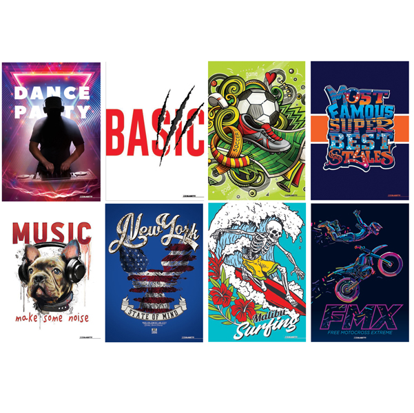 MAXIQUADERNO A4 20FG+1 80GR 5MM C/MARGINE TEEN BOY 2022 BLASETTI