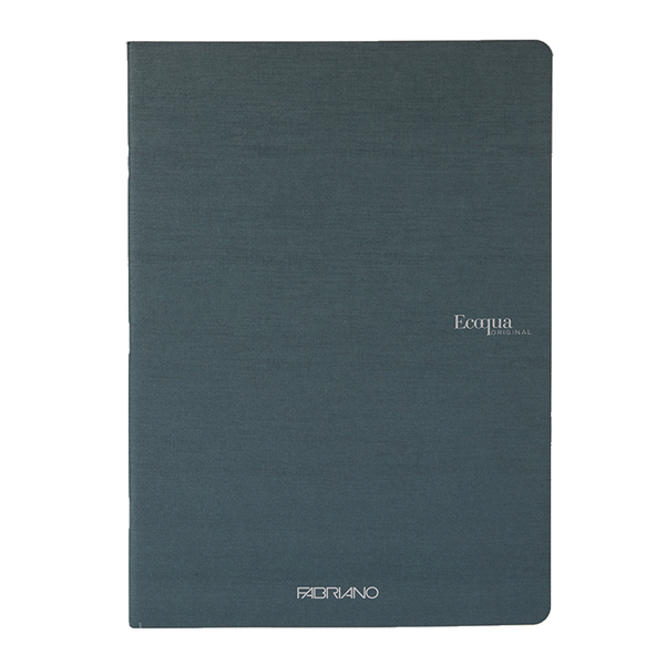 Maxiquaderno A4 38fg+2 90gr 1rigo Ecoqua original PM verde scuro Fabriano
