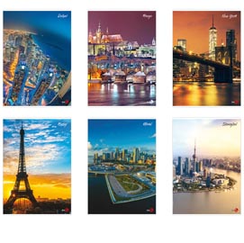 Maxiquaderno A4 40fg+2 80gr 5mm c/margine CittA' BM