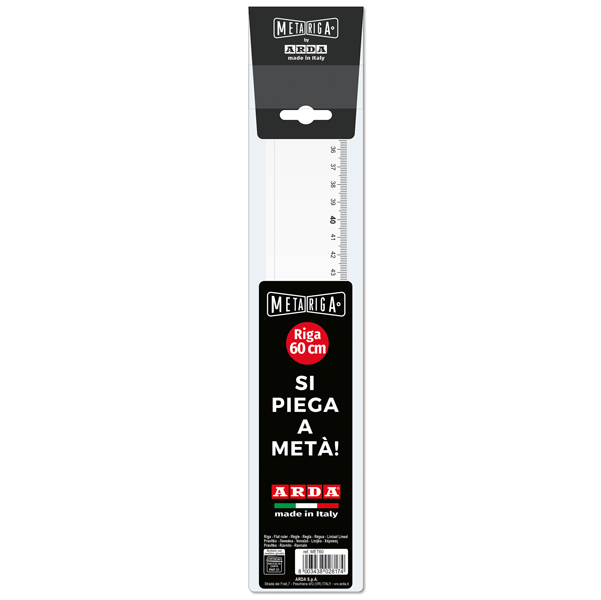 Metariga 60cm pieghevole Arda