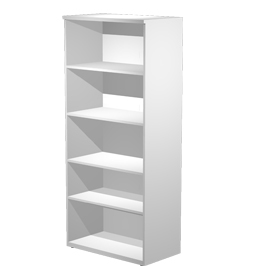 MOBILE ALTO A GIORNO 80X46cm H181,8cm BIANCO - AGORA'