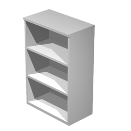 MOBILE MEDIO A GIORNO 80X35cm H120cm GRIGIO - EASY