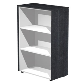 MOBILE MEDIO A GIORNO 82,8X43cm H119,8cm NERO VEN. - PRESTIGE