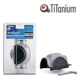n.1 Cut set (testa+lama) x Taglierina 3018,3919,3020,3021,3022,3026 Titanium