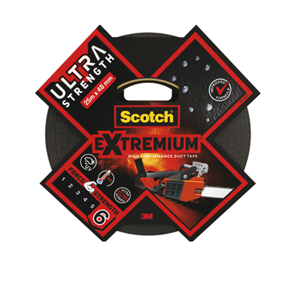 Nastro adesivo EXTRA resistente ad alto spessore 48mmx25mnero Scotch®